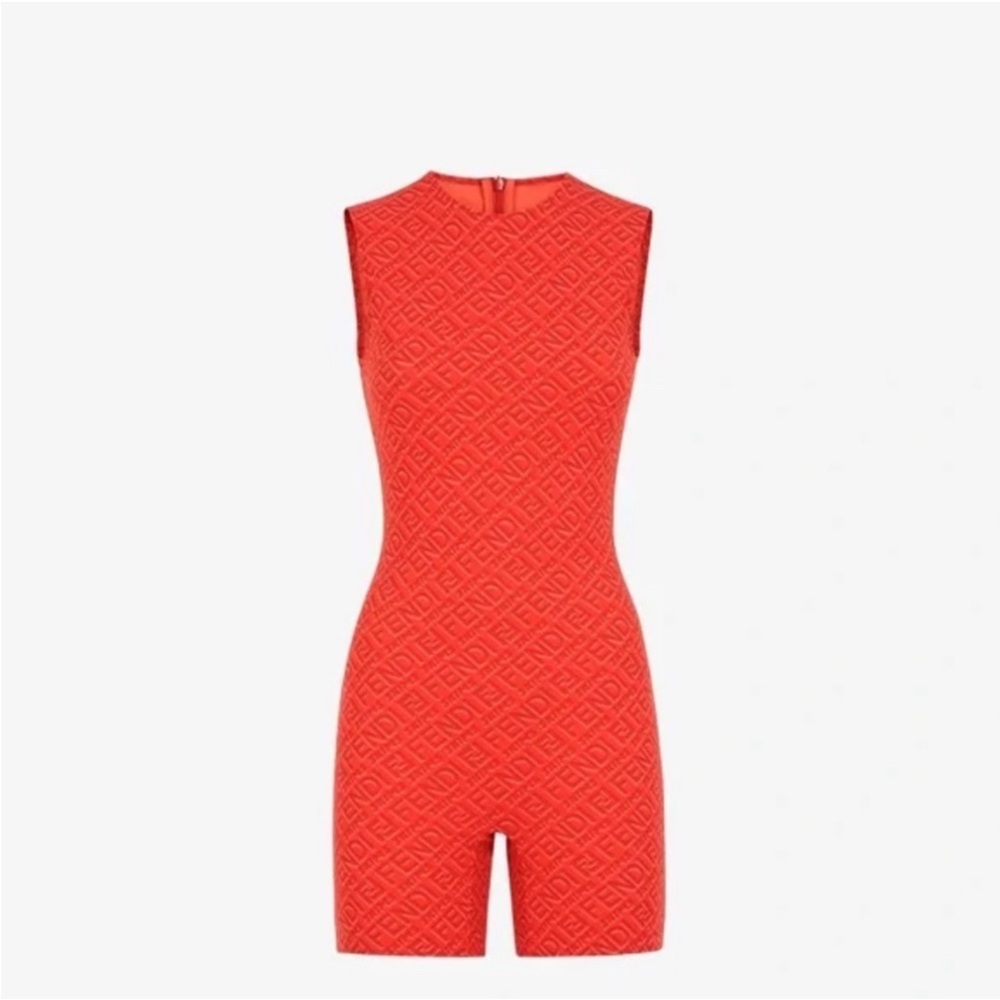 NEW WITH TAG, Orange skims x fendi body suit